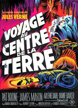 Journey to the Center of the Earth - French Movie Poster (thumbnail)