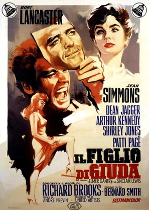 Elmer Gantry - Italian Movie Poster (thumbnail)