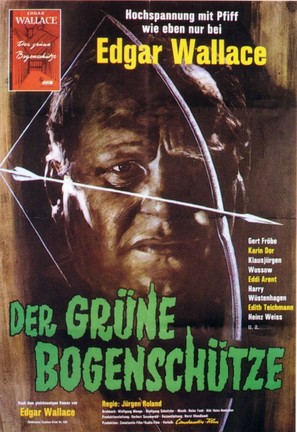 Der gr&uuml;ne Bogensch&uuml;tze - German Movie Poster (thumbnail)