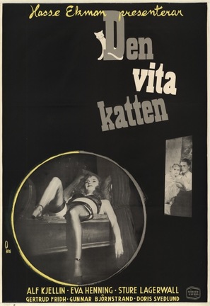 Den vita katten - Swedish Movie Poster (thumbnail)