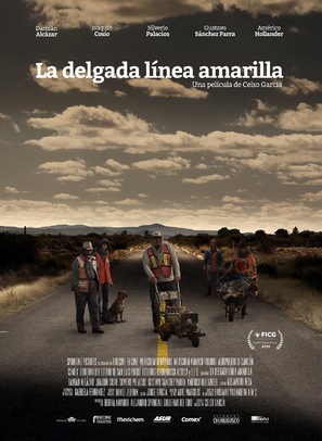 La Delgada L&iacute;nea Amarilla - Mexican Movie Poster (thumbnail)