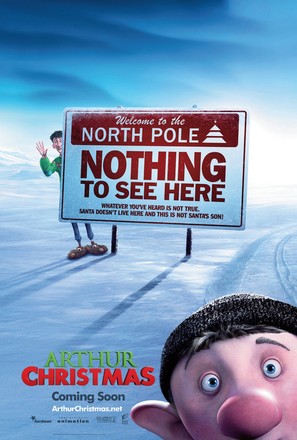 Arthur Christmas - British Movie Poster (thumbnail)