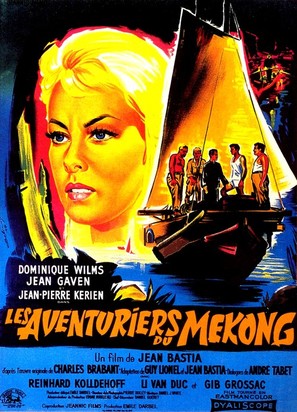 Aventuriers du M&egrave;kong, Les - French Movie Poster (thumbnail)