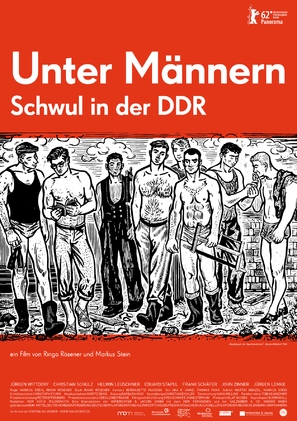 Unter M&auml;nnern - Schwul in der DDR - German Movie Poster (thumbnail)