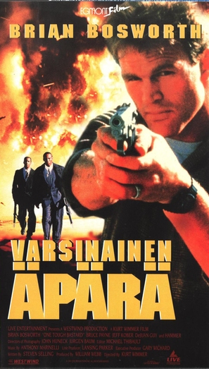 One Tough Bastard - Finnish VHS movie cover (thumbnail)