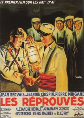 Les r&eacute;prouv&eacute;s - French Movie Poster (thumbnail)
