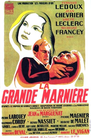 La grande marni&egrave;re - French Movie Poster (thumbnail)