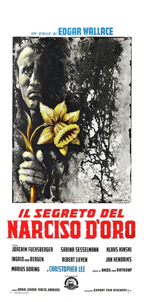 Das Geheimnis der gelben Narzissen - Italian Movie Poster (thumbnail)