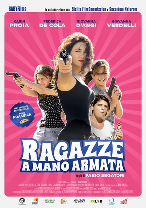 Ragazze a mano armata - Italian Movie Poster (thumbnail)