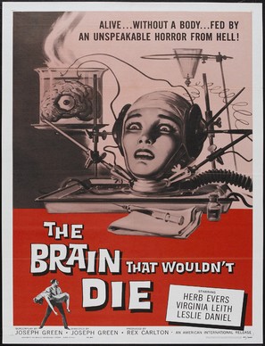 The Brain That Wouldn&#039;t Die - Movie Poster (thumbnail)
