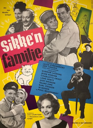 Sikke&#039;n familie - Danish Movie Poster (thumbnail)