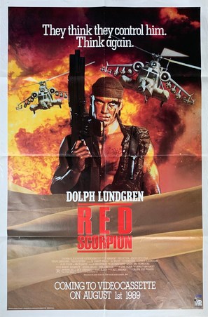 Red Scorpion - Video release movie poster (thumbnail)