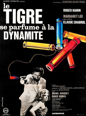 Le Tigre se parfume &agrave; la dynamite - French Movie Poster (thumbnail)