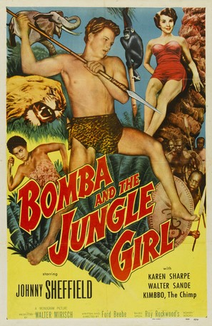 Bomba and the Jungle Girl - Movie Poster (thumbnail)