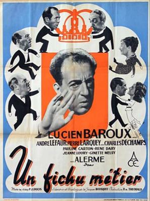 Un fichu m&eacute;tier - French Movie Poster (thumbnail)