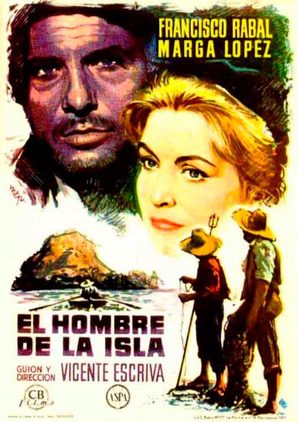 El hombre de la isla - Spanish Movie Poster (thumbnail)