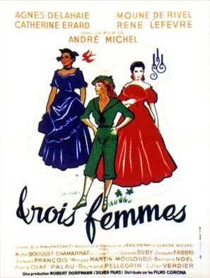 Trois femmes - French Movie Poster (thumbnail)