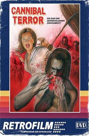 Terreur cannibale - German DVD movie cover (thumbnail)