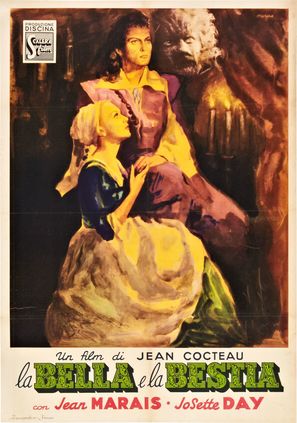 La belle et la b&ecirc;te - Italian Movie Poster (thumbnail)