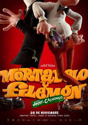 Mortadelo y Filem&oacute;n contra Jimmy el Cachondo - Spanish Movie Poster (thumbnail)