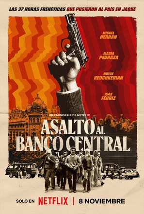 Asalto al Banco Central - Spanish Movie Poster (thumbnail)