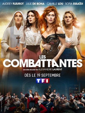 Les combattantes - French Movie Poster (thumbnail)