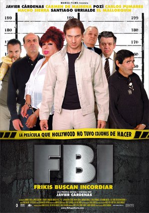 FBI: Frikis buscan incordiar - Spanish Movie Poster (thumbnail)