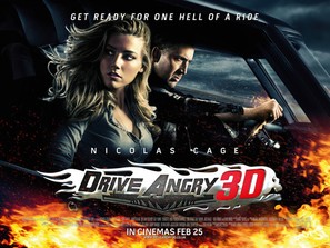 Drive Angry - British Movie Poster (thumbnail)