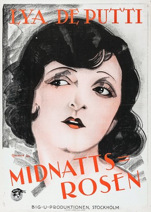 Midnight Rose - Swedish Movie Poster (thumbnail)
