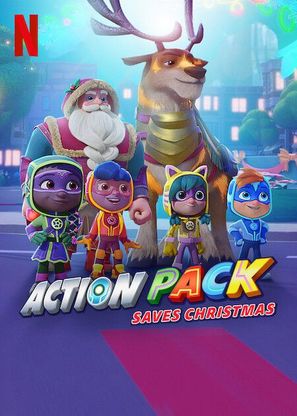 The Action Pack Saves Christmas - Movie Poster (thumbnail)