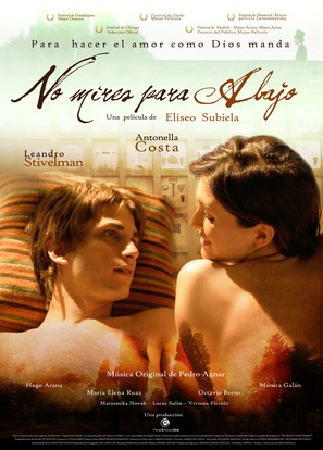 No mires para abajo - Argentinian Movie Poster (thumbnail)
