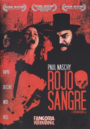 Rojo sangre - DVD movie cover (thumbnail)