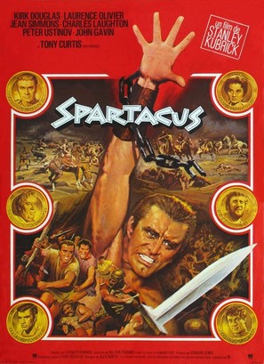 Spartacus - French Movie Poster (thumbnail)