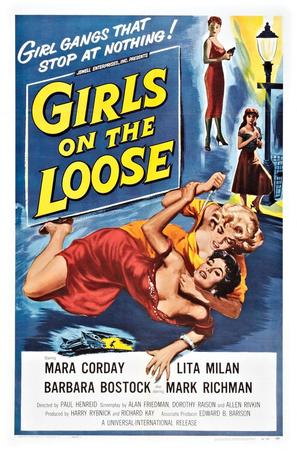 Girls on the Loose - Movie Poster (thumbnail)