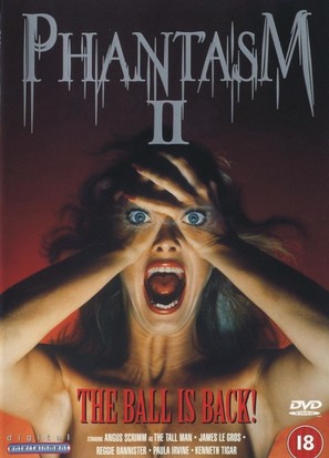 Phantasm II - British DVD movie cover (thumbnail)