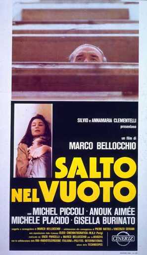 Salto nel vuoto - Italian Movie Poster (thumbnail)