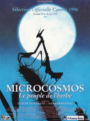 Microcosmos: Le peuple de l&#039;herbe - French Movie Poster (thumbnail)