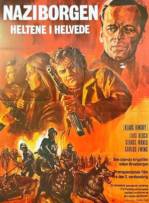 Eroi all&#039;inferno - Danish Movie Poster (thumbnail)