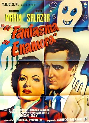 El fantasma se enamora - Mexican Movie Poster (thumbnail)