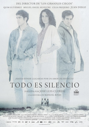 Todo es silencio - Spanish Movie Poster (thumbnail)