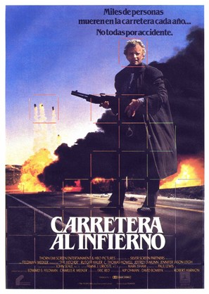 The Hitcher - Spanish Movie Poster (thumbnail)