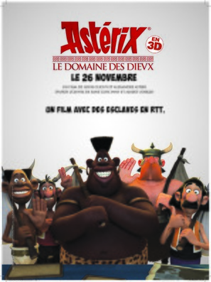 Ast&eacute;rix: Le domaine des dieux - French Movie Poster (thumbnail)