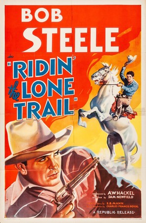 Ridin&#039; the Lone Trail - Movie Poster (thumbnail)