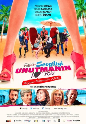 Eski Sevgiliyi Unutmanin 10 Yolu - Turkish Movie Poster (thumbnail)