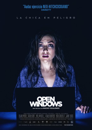 Open Windows - Spanish Movie Poster (thumbnail)