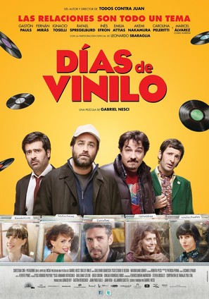 D&iacute;as de vinilo - Argentinian Movie Poster (thumbnail)