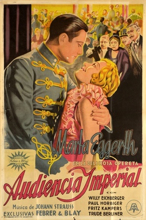 Kaiserwalzer - Spanish Movie Poster (thumbnail)