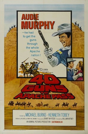40 Guns to Apache Pass - Movie Poster (thumbnail)