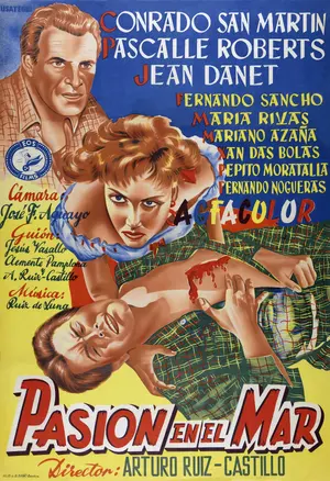 Pasión en el mar Poster