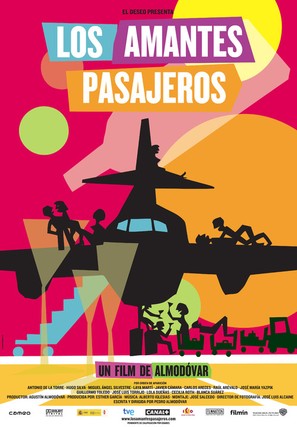 Los amantes pasajeros - Spanish Movie Poster (thumbnail)